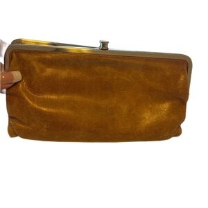 Hobo International Tan Lauren Leather Clutch‎ Wallet